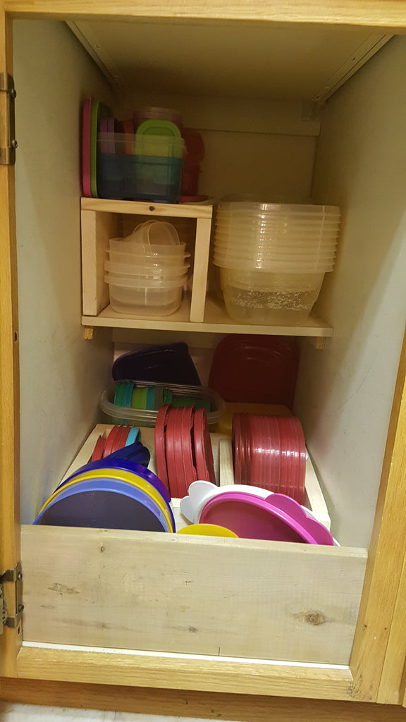 Organizing my Tupperware
